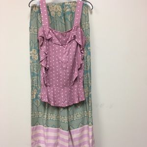 NWT Matilda Jane polka dot Clam Bake top Small